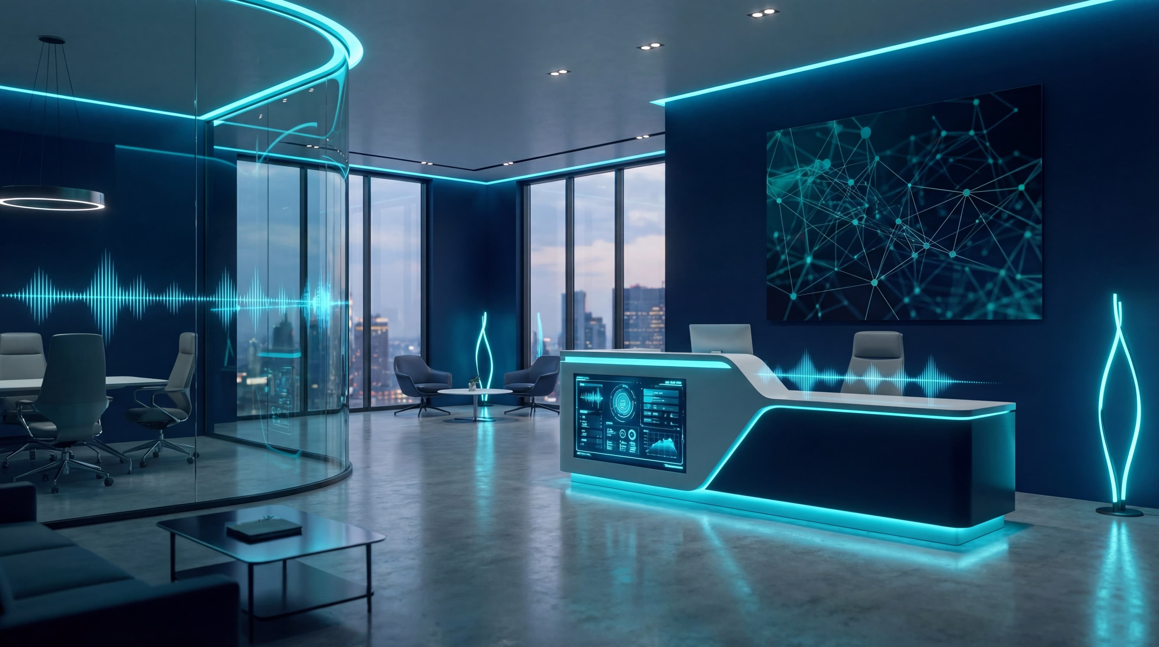 Healthcare reception and AI support