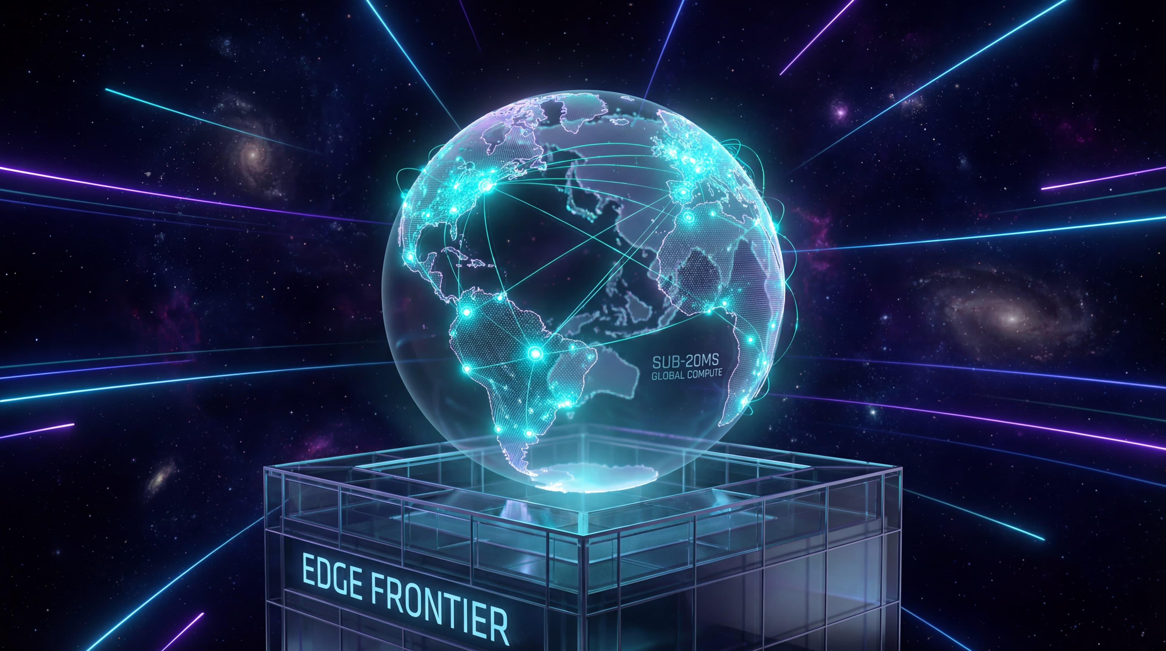 Global AI network visualization