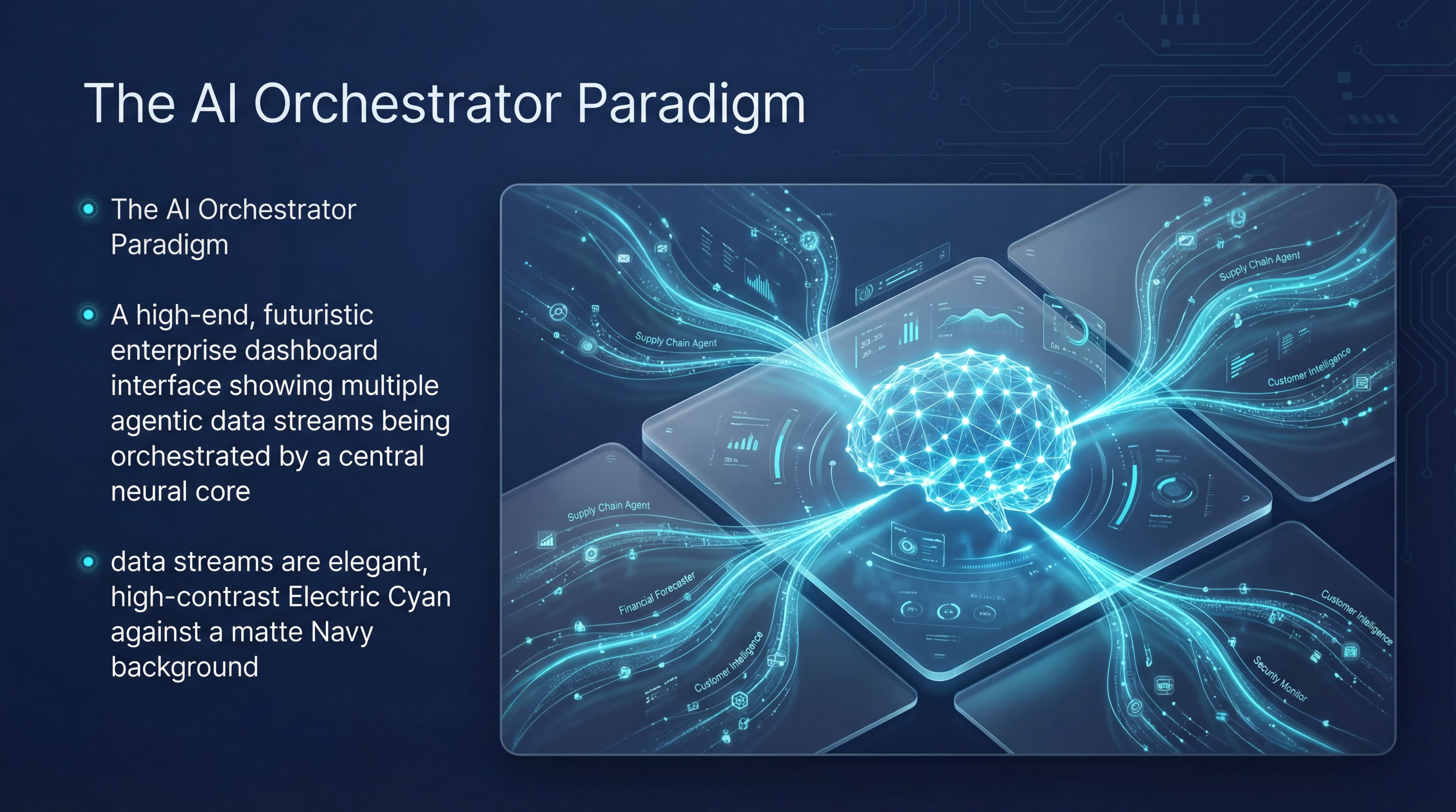 Orchestration visualization representing Ed COI